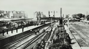 Gare de Grove Park : extérieur et quais, 1888 - English Photographer