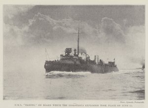HMS Daring, à bord duquel l