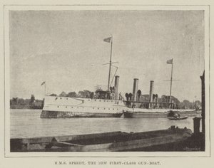 HMS Speedy, le Nouveau Canonnière de Première Classe - English Photographer