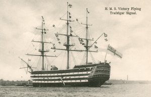 HMS Victory, signal de Trafalgar - English Photographer