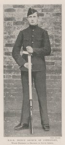 SAR le prince Arthur de Connaught, dont le régiment est envoyé en Afrique du Sud - English Photographer