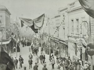 Hare Street : inauguration du ferry de Woolwich, 1889 - English Photographer