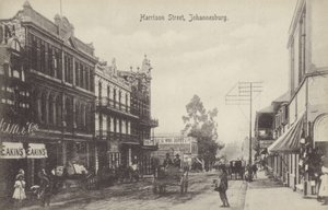 Rue Harrison, Johannesburg (photo n/b) - English Photographer