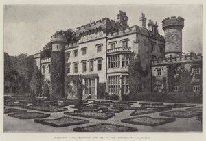 Château de Hawarden, Flintshire, résidence du très honorable W E Gladstone - English Photographer