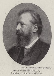 Herr Johannes Trojan, emprisonné pour lèse-majesté - English Photographer