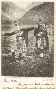 Danse des Highlands - "Ghillie Callum" (photo n/b) - English Photographer