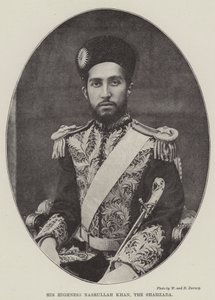 Son Altesse Nasrullah Khan, le Shahzada - English Photographer