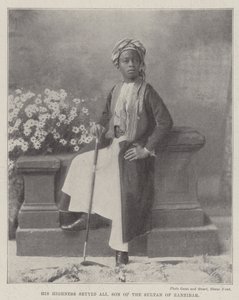 Son Altesse Seyyid Ali, fils du sultan de Zanzibar - English Photographer
