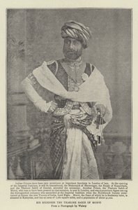 Son Altesse le Thakore Sahib de Morvi - English Photographer