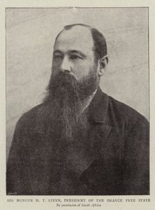 Son Honneur M T Steyn, président de l