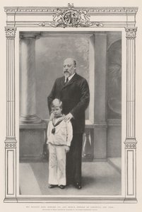 Sa Majesté le roi Édouard VII et le prince Édouard de Cornouailles et d
