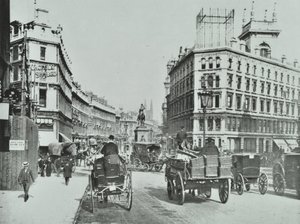 Holborn Circus, City de Londres, 1890 - English Photographer