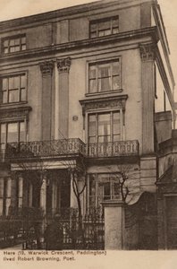 Maison du poète Robert Browning - English Photographer