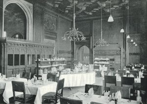 Houses of Parliament, salle à manger de la Chambre des communes