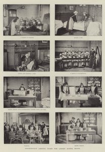 Leçons de ménage sous le London School Board - English Photographer