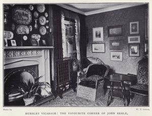Presbytère de Hursley, le coin préféré de John Keble