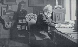 Ibsen dans son étude (photo n/b) - English Photographer