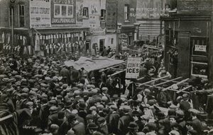 À Petticoat Lane, Londres, le dimanche matin - English Photographer