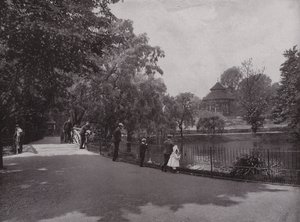 Dans le parc Waterlow, Highgate - English Photographer