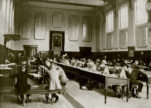 Dans une grande école publique : Cheltenham (photo n/b) - English Photographer