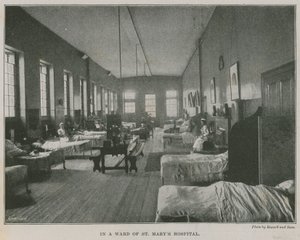 Dans une salle de l