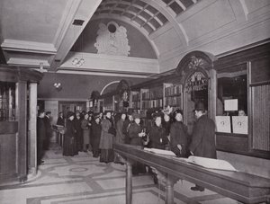 Dans la bibliothèque centrale Carnegie, Hammersmith - English Photographer
