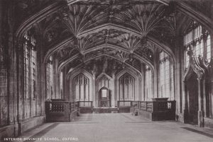 Intérieur de la Divinity School, Oxford - English Photographer