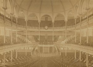 Intérieur du Tabernacle de Spurgeon - English Photographer