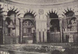 Intérieur de la mosquée d