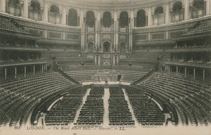 Intérieur du Royal Albert Hall, Londres - English Photographer