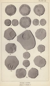 Pièces irlandaises, Jacques I, Charles I - English Photographer