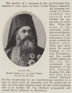 Joachim III, élu patriarche de l