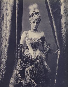 Kate Vaughan, actrice anglaise du Gaiety Theatre - English Photographer