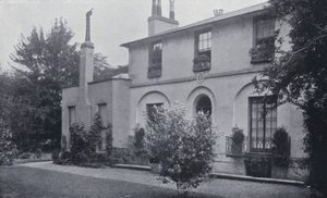 Maison de Keats, Lawnbank, Hampstead, où il a écrit son "Ode au rossignol" - English Photographer