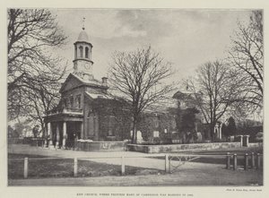 Église de Kew, où la princesse Mary de Cambridge s