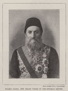 Kiamil Pacha, nouveau grand vizir de l
