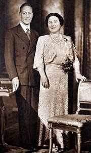 Le roi George VI et Elizabeth, la reine mère - English Photographer