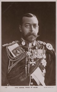 Roi George V, Prince de Galles - English Photographer