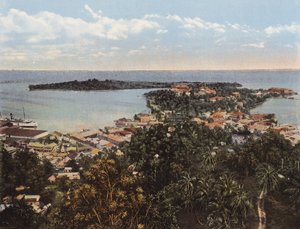 Kingston, Jamaïque : Vue aérienne de Port Antonio - English Photographer