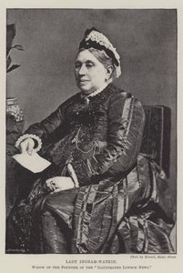 Lady Ingram-Watkin, veuve du fondateur de l
