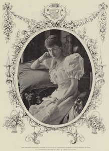 Lady Margaret Grosvenor, fille du duc de Westminster, mariée au prince Adolphus de Teck