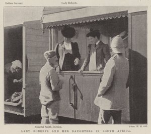Lady Roberts et ses filles en Afrique du Sud