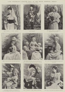 Bal costumé de Lady Wolseley à l