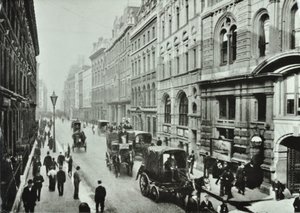 Leadenhall Street, City de Londres, 1895 - English Photographer