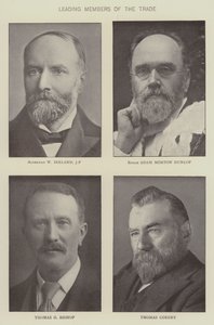 Membres éminents du commerce des épiciers (photo n/b) - English Photographer