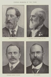 Membres éminents du commerce des épiciers (photo n/b) - English Photographer