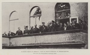 Li-Hung-Chang en Allemagne, visite au Prince Bismarck à Friedrichsruhe