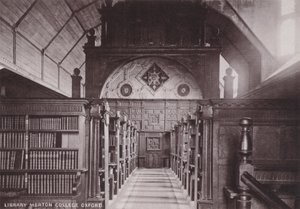 Bibliothèque de Merton College, Oxford - English Photographer