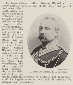 Lieutenant-colonel A G Hipwell - English Photographer