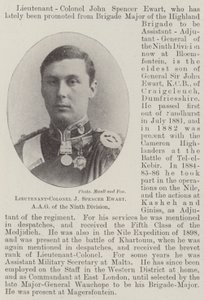 Lieutenant-colonel J Spencer Ewart, AAG de la neuvième division - English Photographer